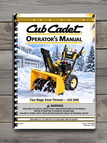 Manuale operatore lancia neve - operatore,
