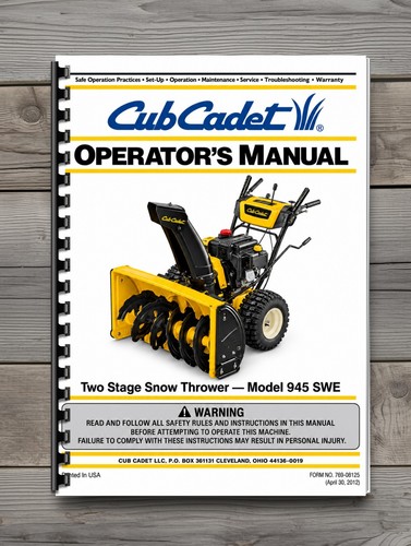 Cub cadet 945 swe lancia - cub,