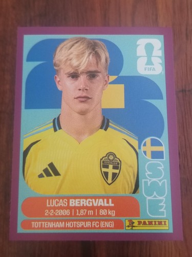 Lucas bergvall 2026 panini - bergvall,